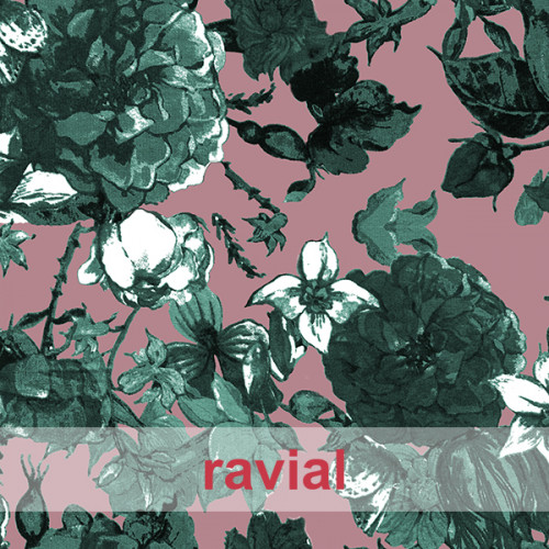 GUAJIRA. Soft techno-peach bi-elastic fabric. Floral print.