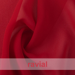 BEIRA. Thin chiffon fabric. Perfect for special occasion dresses or to combine with satin.