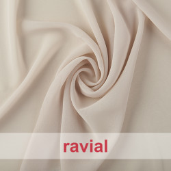 DRAVA. Thin chiffon fabric. Perfect for special occasion dresses or to combine with satin.