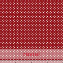 KIRA. Soft satin fabric with polka dot pattern (2,50 mm.)