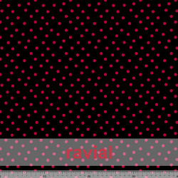 D-TABLAO ESTP. Special knit fabric for rehearsal skirts. Polka dot print 1 cm.