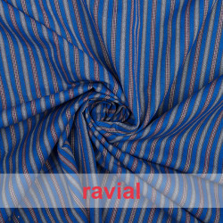 CARDONA. Striped vichy fabric.
