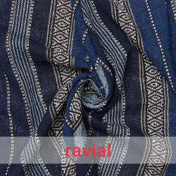 Tela de algodón, ideal para ponchos, forros, disfraces hippies, etc.