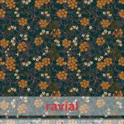 Tejido techno-peach bi-elástico suave. Estampado de flores.