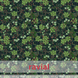 Tejido techno-peach bi-elástico suave. Estampado de flores.
