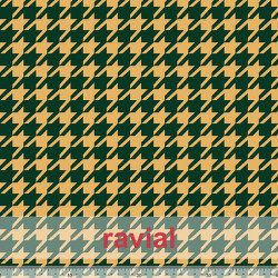 Tejido de paño. Estampado de pata de gallo.