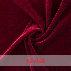VELVET CAMBRAI. Tela de terciopelo poliéster. OEKO-TEX Standard 100