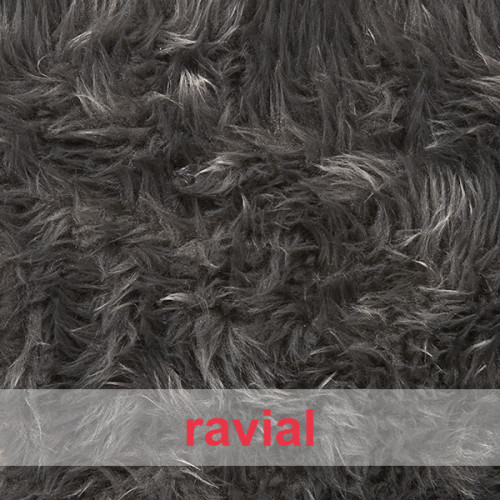 Tejido de pelo suave de 2,50 cms.