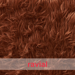 Tejido de pelo suave de 2,50 cms.