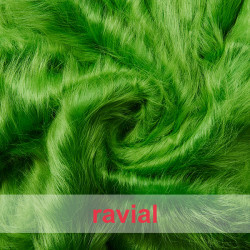 Tejido de pelo largo de 5 cm.