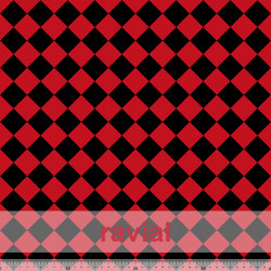 Tejido de poliéster estampado de rombos de 4,00 cms. aprox.