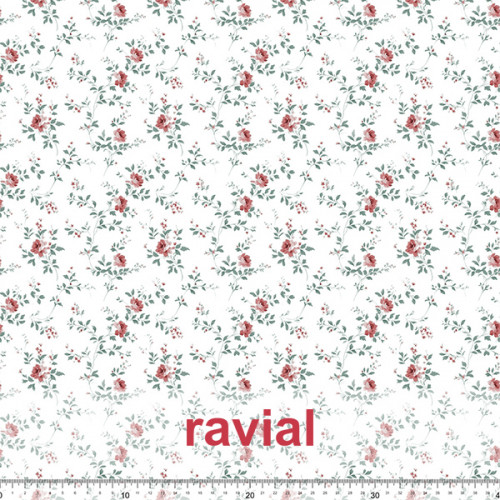 Tela de gasa fina perfecta para trajes de fiesta y/o para combinar con tejido de raso. Estampado de flores.