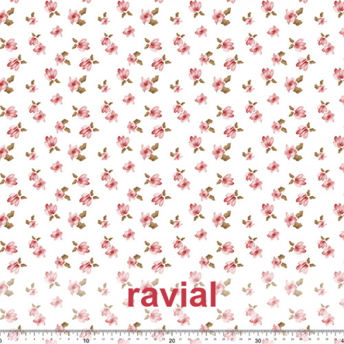 Tela de gasa fina perfecta para trajes de fiesta y/o para combinar con tejido de raso. Estampado de flores.