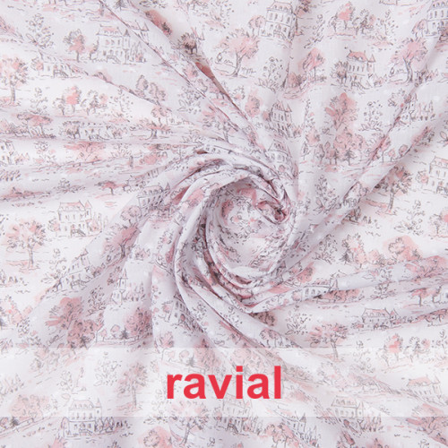 VIELLA ALGODON ESTP. Tejido de viella de algodón estampado.