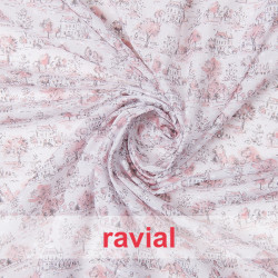 VIELLA ALGODON ESTP. Tejido de viella de algodón estampado.