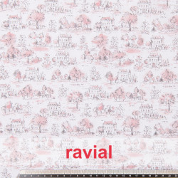 VIELLA ALGODON ESTP. Tejido de viella de algodón estampado.