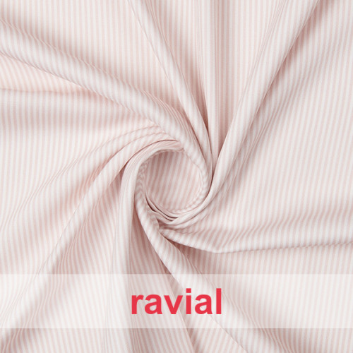 VIELLA ALGODON ESTP. Tejido de viella de algodón estampado de rayitas.
