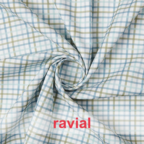 VIELLA ALGODON ESTP. Tejido de viella de algodón estampado de cuadros.