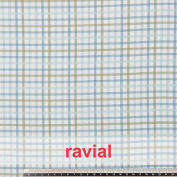 VIELLA ALGODON ESTP. Tejido de viella de algodón estampado de cuadros.