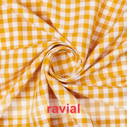 CHECK 10mm. Tejido de Vichy 10mm. Lomado (20-25m. aprox.).