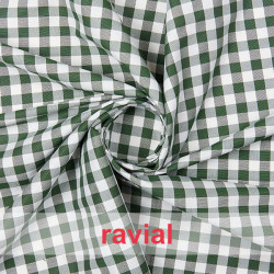 CHECK 10mm. Tejido de Vichy 10mm. Lomado (20-25m. aprox.).