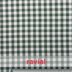 CHECK 10mm. Tejido de Vichy 10mm. Lomado (20-25m. aprox.).