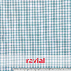 CHECK 10mm. Tejido de Vichy 10mm. Lomado (20-25m. aprox.).