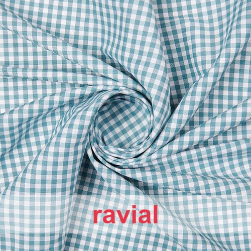 CHECK 5 mm. Tejido de Vichy 5mm. Lomado (20-25m. aprox.).