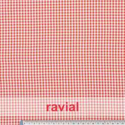 CHECK 3 mm. Tejido de Vichy 3 mm. Lomado (20-25m. aprox.).