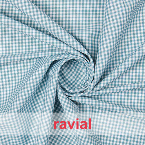 CHECK 3 mm. Tejido de Vichy 3 mm. Lomado (20-25m. aprox.).