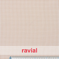 CHECK 3 mm. Tejido de Vichy 3 mm. Lomado (20-25m. aprox.).