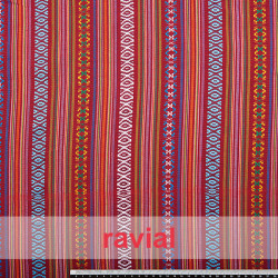 ETNICO ALPUJARRA. Tela de algodón, ideal para ponchos, forros, disfraces hippies, etc.