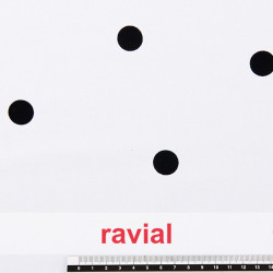 MADIN FLOC. Elastic satin fabric for very fitted flamenco dresses.