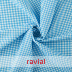 CHECK 3 mm. Tejido de Vichy 3 mm.