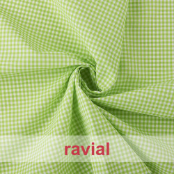 CHECK 3 mm. Tejido de Vichy 3 mm.