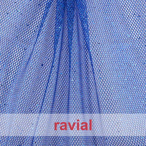 TUL CHRISMALLA. Rigid net fabric.