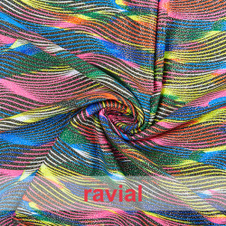 DANZA LINE-DANCE. Elastic printed fabric.