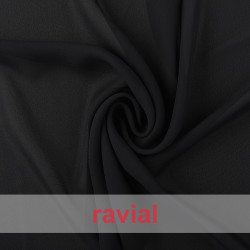 HALEY. Tissu en mousseline fine, idéal pour la confection de costumes pour fêtes et/ou pour combiner avec du tissu satiné.