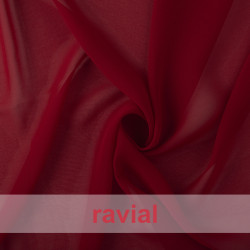 HALEY. Tissu en mousseline fine, idéal pour la confection de costumes pour fêtes et/ou pour combiner avec du tissu satiné.