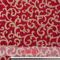 EPOCA CLEOPATRA. Velvet fabric with glitter ornaments.