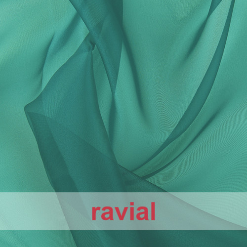 PAOLA. Crystal organza fabric.