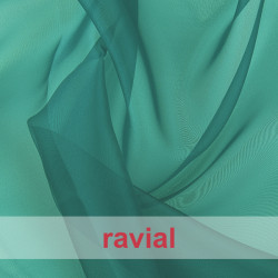 PAOLA. Crystal organza fabric.