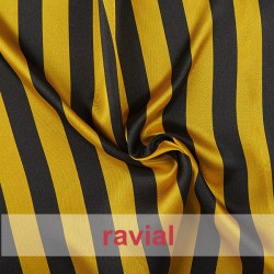 RASO ESTP-RAYAS. Satin fabric. Striped print.
