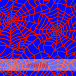 D-STRECH ESTP. Polyester fabric. Spiderman print.